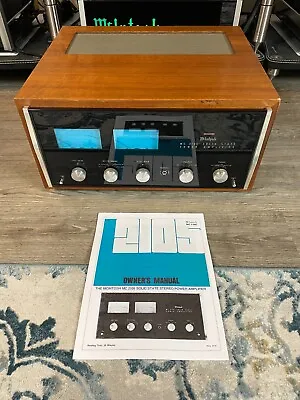 McIntosh MC2105 Vintage Power Amplifier W/ Wood Case - Local Pickup • $2495