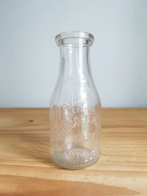 $29.98 • Buy Ringgold Dairy Farm Embossed One Pint Glass Bottle Danville, VA  7  Tall