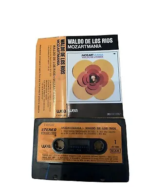 Waldo De Los Rios - Mozartmania Cassette Tape 1983 Wea Label • £3
