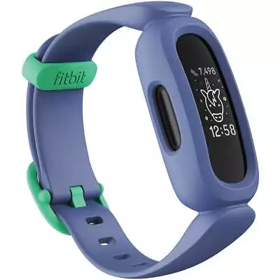 Fitbit Ace 3 Kids Activity Tracker - Cosmic Blue/Astro Green • $98