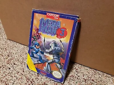 Mega Man 3 (Nintendo NES 1990) CIB  • $100