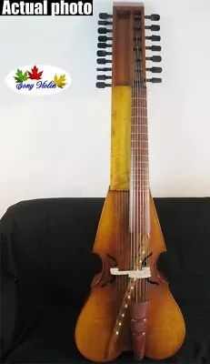 Copy Vintage 7*10 Strings 27   Barytron Gamba Baryton Viola Da Gmaba • $31199