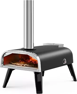 Pizza Oven Outdoor 12  Wood Fired Pizza Ovens Pellet Pizza Stove For Outside • $95