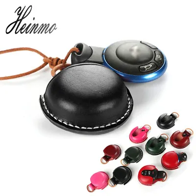 Leather Remote Key Fob Case Cover Keychain For   Cooper R55 R56 R57 R58 R60 • $19.66