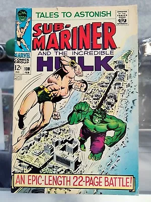 $30 • Buy Tales To Astonish #100. (1968)