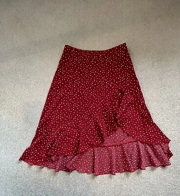 £1 • Buy Red Polka Dot Skirt