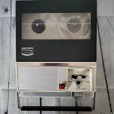 Vintage Craig Model 212 Portable Reel To Reel Tape Recorder • $39.99