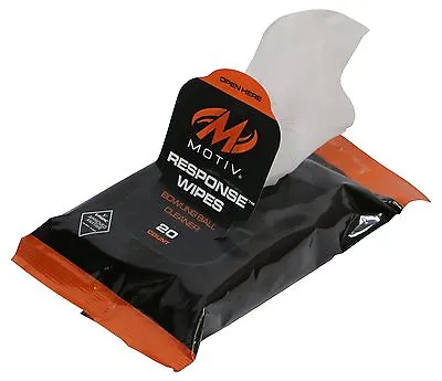 $9.95 • Buy Motiv Bowling Ball Cleaning Response Wipes- 20 Sheets