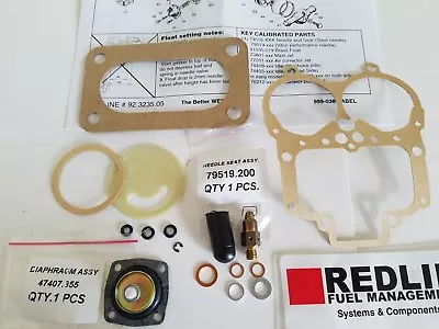 Weber 38 DGAS Carburetor Rebuild Kit - Genuine Weber Kit • $36.95