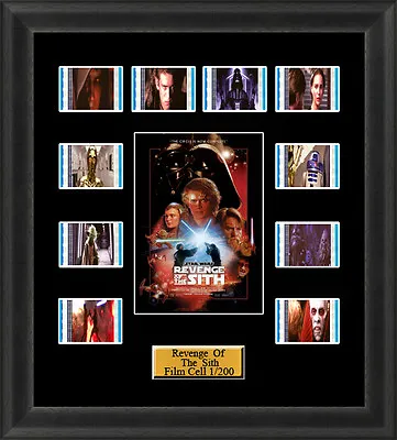£69.99 • Buy Backlight Star Wars Revenge Of The Sith (2005) Film Cell Memorabilia Backlit