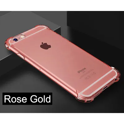 $4.45 • Buy Shockproof Tough Hard Gel Clear Case Cover For Apple IPhone 5 SE 6 6s 7 8 Plus X