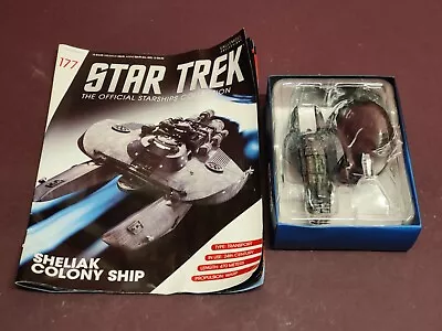 Eaglemoss Star Trek Starships #177 Sheliak Colony Ship Model + Mag • £29.99