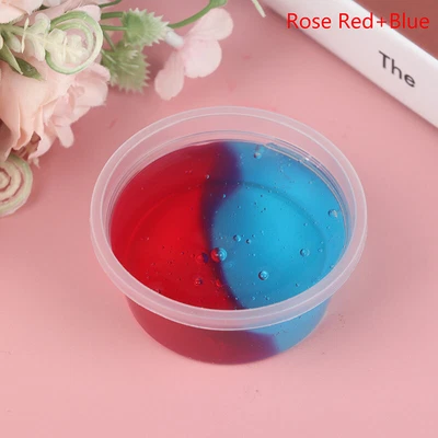 $5.74 • Buy 60ML Slime Funny Novelty Kids Toy Colorful Clear Crystal Stress Relieve Kids  !!