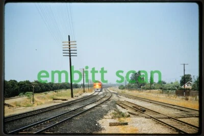 $5 • Buy Original Slide, ATSF Santa Fe EMD F7A #312 Passenger Train Action, 1959