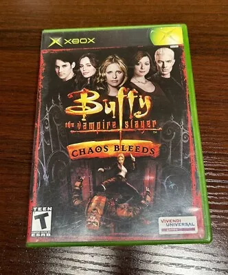 Buffy The Vampire Slayer (Xbox 2002) Authentic Tested Working Disc And Box • $17.90