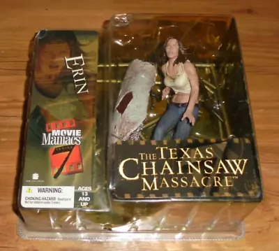 Texas Chainsaw Massacre Movie Maniacs 7 ERIN Figure McFarlane 2004 S.A.D • $35