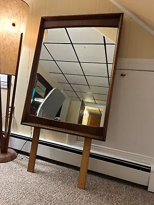 United Furniture Mid Century Modern Walnut Dresser Mirror • $199