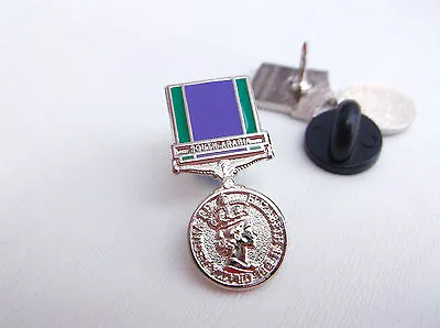 Gsm General Service Medal South Arabia Hm H M Armed Forces Army Lapel Pin Badge • $5.60