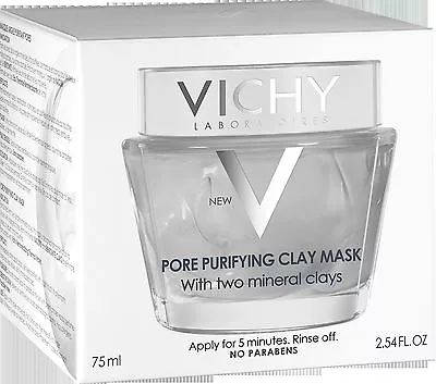 Vichy Pore Purifying Clay Mask Kaolin Bentonite Aloe Thermal Water - READ THE AD • $19.99