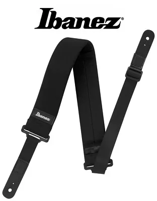 Ibanez GSF50S-BK POWERPAD Shorter Straps Guitar Bass Strap New W/Tracking No. • $15.39