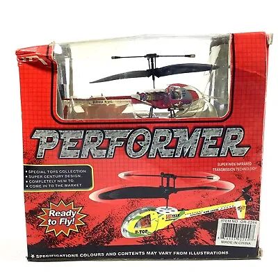 SHUANG HE Performer Xiang Yan IR Red Helicopter Pheoni Remote Control New RC TOY • $22.50