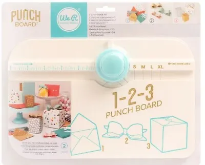 New We R Memory Keepers 1-2-3 Punch Board Kit Envelopes Boxes Bows • $30