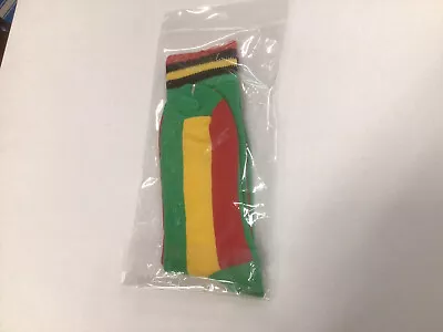 £2.20 • Buy Rasta Rastafarian Red Green Gold Reggae Crew Socks UK Size 6-11