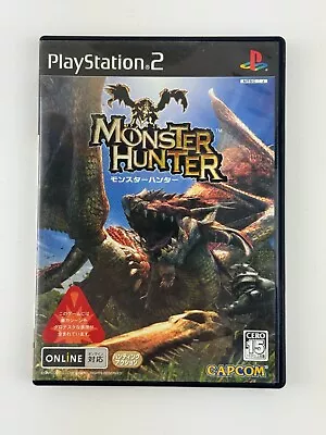 Monster Hunter (Sony Playstation 2) PS2 CIB NTSC-J Japanese -US Seller- • $16.99