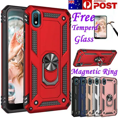 For Huawei Y5 2019/Nova 5T/Honor 8S Heavy Duty Shockproof Ring Case Hybrid Cover • $5.93
