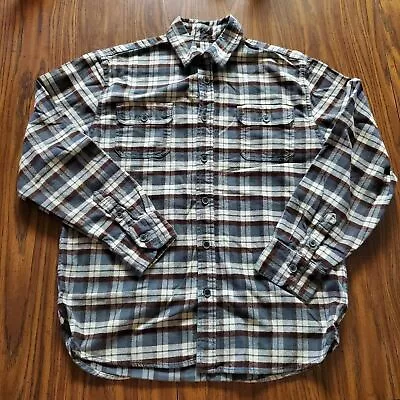 Jachs Heavyweight Flannel Button Down Shirt Men's Large • $22