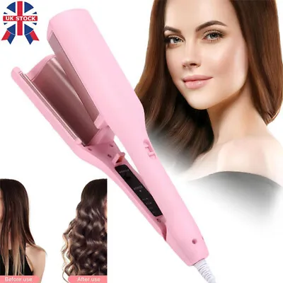 Romantic French Egg Curling Iron Hair Waver Curler Adjustable Iron Curlin UK • £12.55