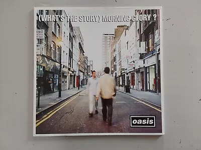 Oasis What's The Story Morning Glory Vinyl Lp Crelp 189 1995 Uk Mpo Crossed Out • £159.99