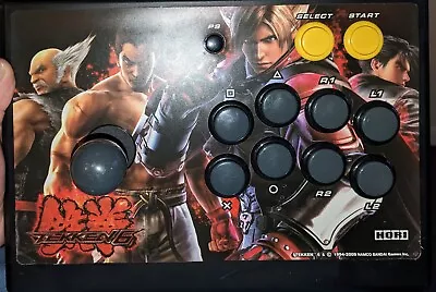 PS3 TEKKEN 6 LIMITED EDITION HORI FIGHT STICK (Use As Display & Doesn't Work) • $16.50