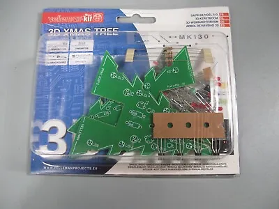 Velleman Mini Kit 3D Xmas Tree MK 130 • $10