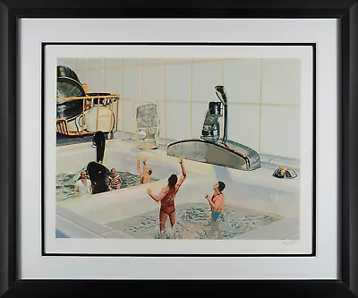 Doug Webb - Kitchenetic Energy Hand-signed Serigraph Framed • $1195