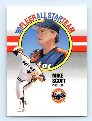 1990 Fleer All-Star Team Mike Scott Houston Astros #10 • $1.89