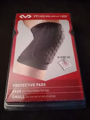 Mcdavid 6440 Black Hex Knee Elbow Shin Pads Sleeves Protection Small New In Box • $19.99