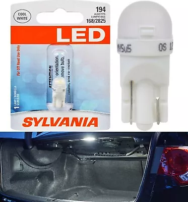 Sylvania LED Light 194 T10 White 6000K Bulb Interior Trunk Cargo Replace OE • $11.50