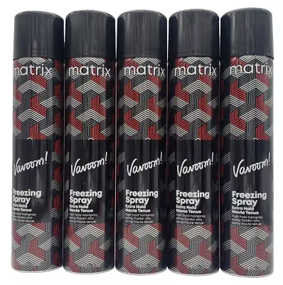 Matrix Vavoom Freezing Spray Extra Hold 15 Oz -Set Of 5 Cans • $91.77
