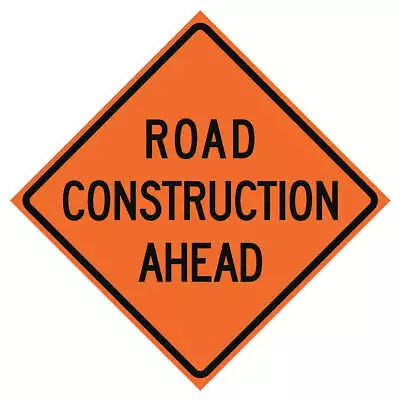 EASTERN METAL SIGNS AND SAFETY 669-C/48-EMO-RA Road Construction Ahead Sign48  • $151.42