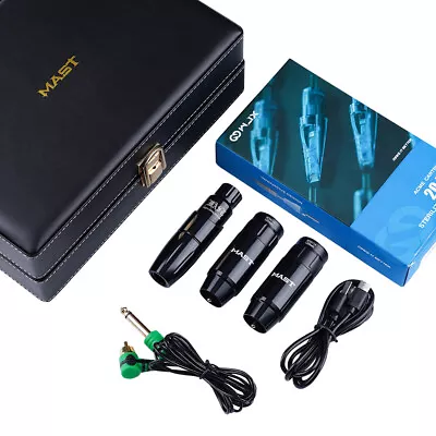 $189.99 • Buy Mast Tour Pro Coreless Motor Wireless Pen Rotary Tattoo Machine Batteries Kit