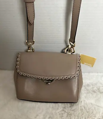 Michael Kors Crossbody Ava Scalloped Small Satchel Bag • $99.90