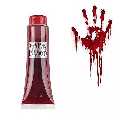 Fake Blood Halloween Horror Zombie Vampire FX Special MakeUp Scar Wounds Filler • £1.95