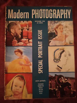 RARE MODERN PHOTOGRAPHY Magazine September 1950 Yousuf Karsh John Rawlings • $14.40