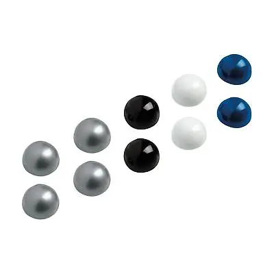Whiteboard Magnets Maul Spherical Dome 30mm 0.6kg Capacity Assorted 6166099 V1S • £8.99