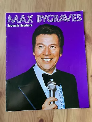 Max Bygraves - Souvenir Brochure (1973?) Also Featuring The Kaye Susters • £1.99