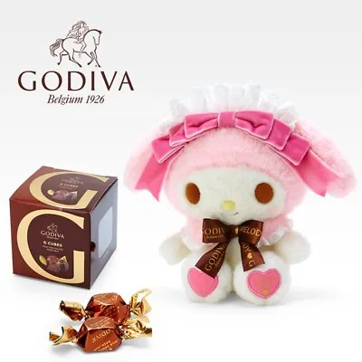 SANRIO My Melody X GODIVA Plush Doll Height 6.7 Inch 2023 Limited • $89.99