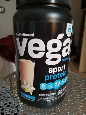 Vega Sport Premium Vegan Protein Powder Vanilla - 30g Plant Based Protein...  • $29