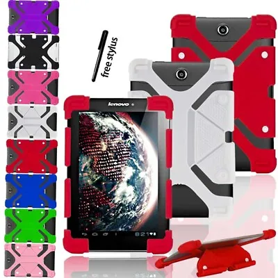 £5.93 • Buy Silicone Tablet Stand Cover Case For Lenovo M10 P11/IdeaPad/Miix/Tab 4 E10 M10