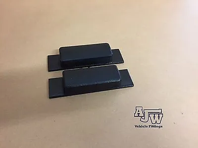 2 X Rubber Tipper Blocks Landing Pads Steel 150 X 40mm Trucks Dropsides Parts • £13.15